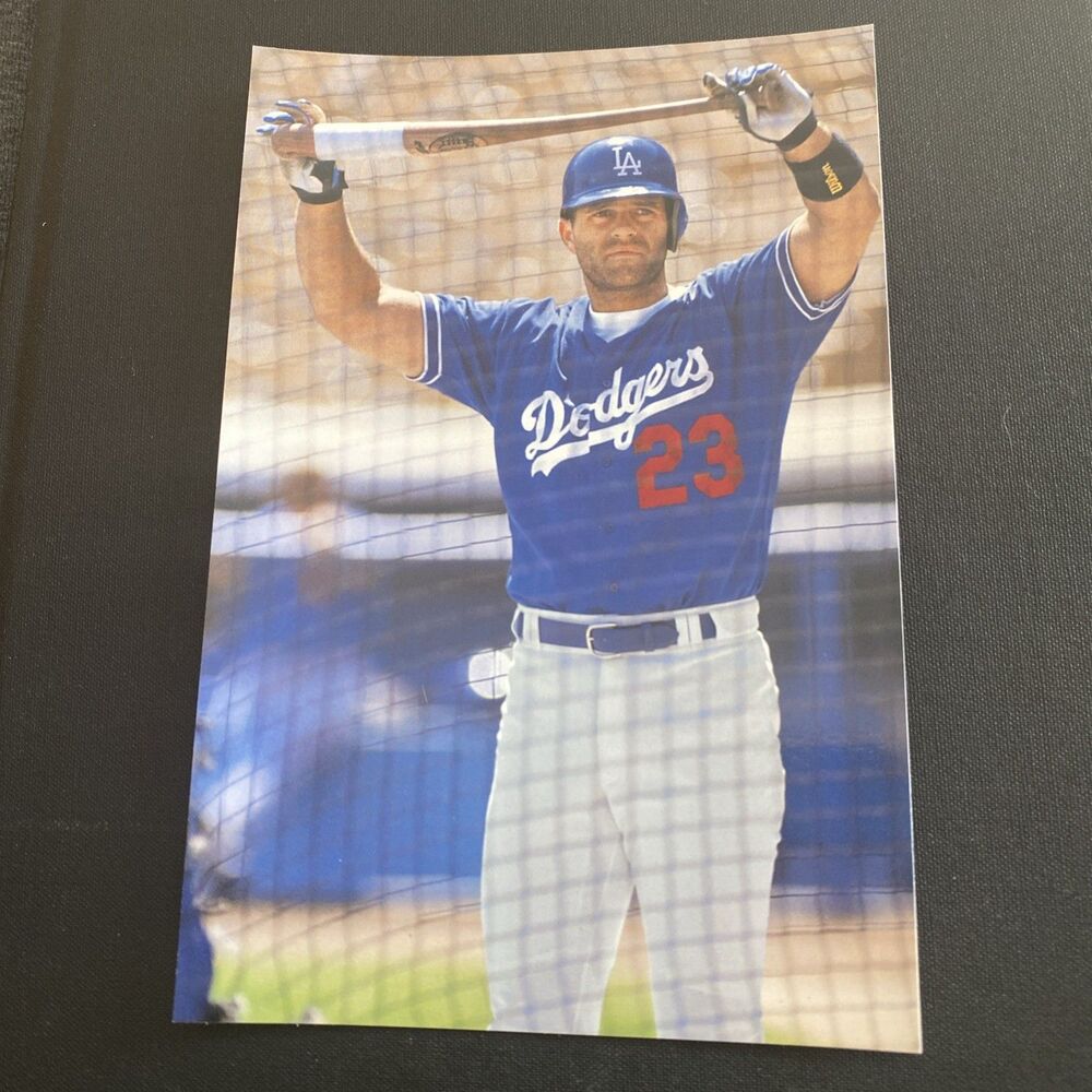 Eric Karros 1998 Pinnacle Snapshots 4x6 Photo 16 Of 18 Dodgers